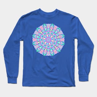 FLOWER MANDALA Long Sleeve T-Shirt